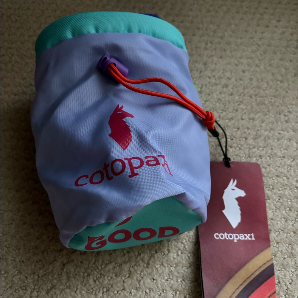Cotopaxi Multicolor Gear Bag with Green Accent